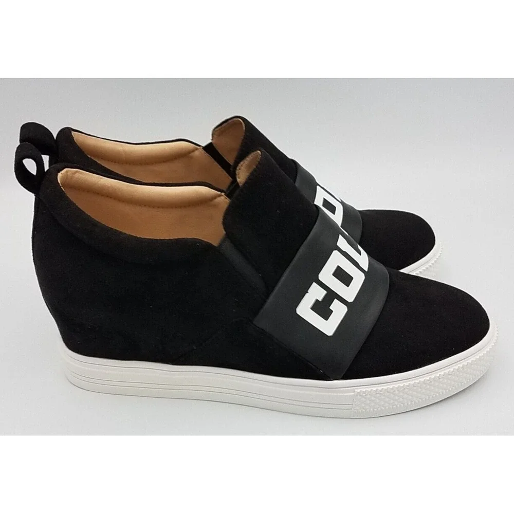 Indianapolis Indiana Colts NFL Women's Football Ladies Slip On Wedge Shoes Sz 10